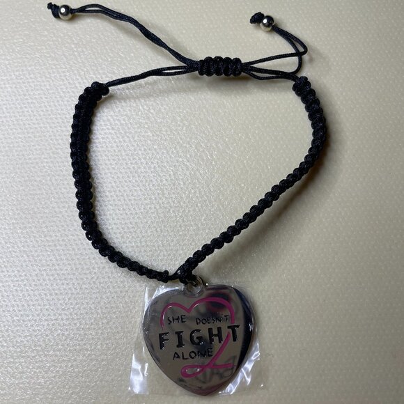 Breast Cancer Awareness Support Bracelet - Picture 3 of 4